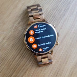 ⌚ FOSSIL women's Gen 4 Venture gold/rose gold Smart Watch